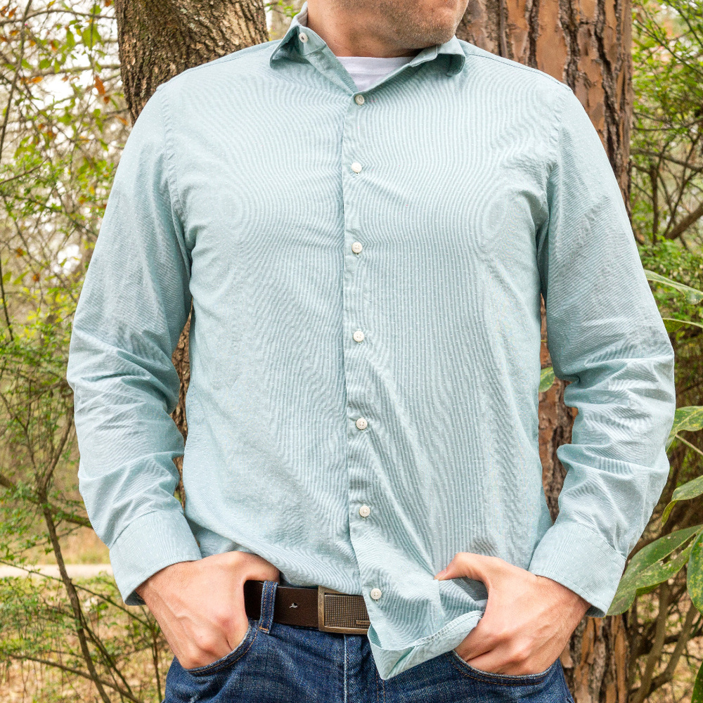 Ben Sherman Tailoring Casual Button Down (green)